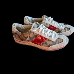 Coach ' Mae'  Monogram CC Sneakers